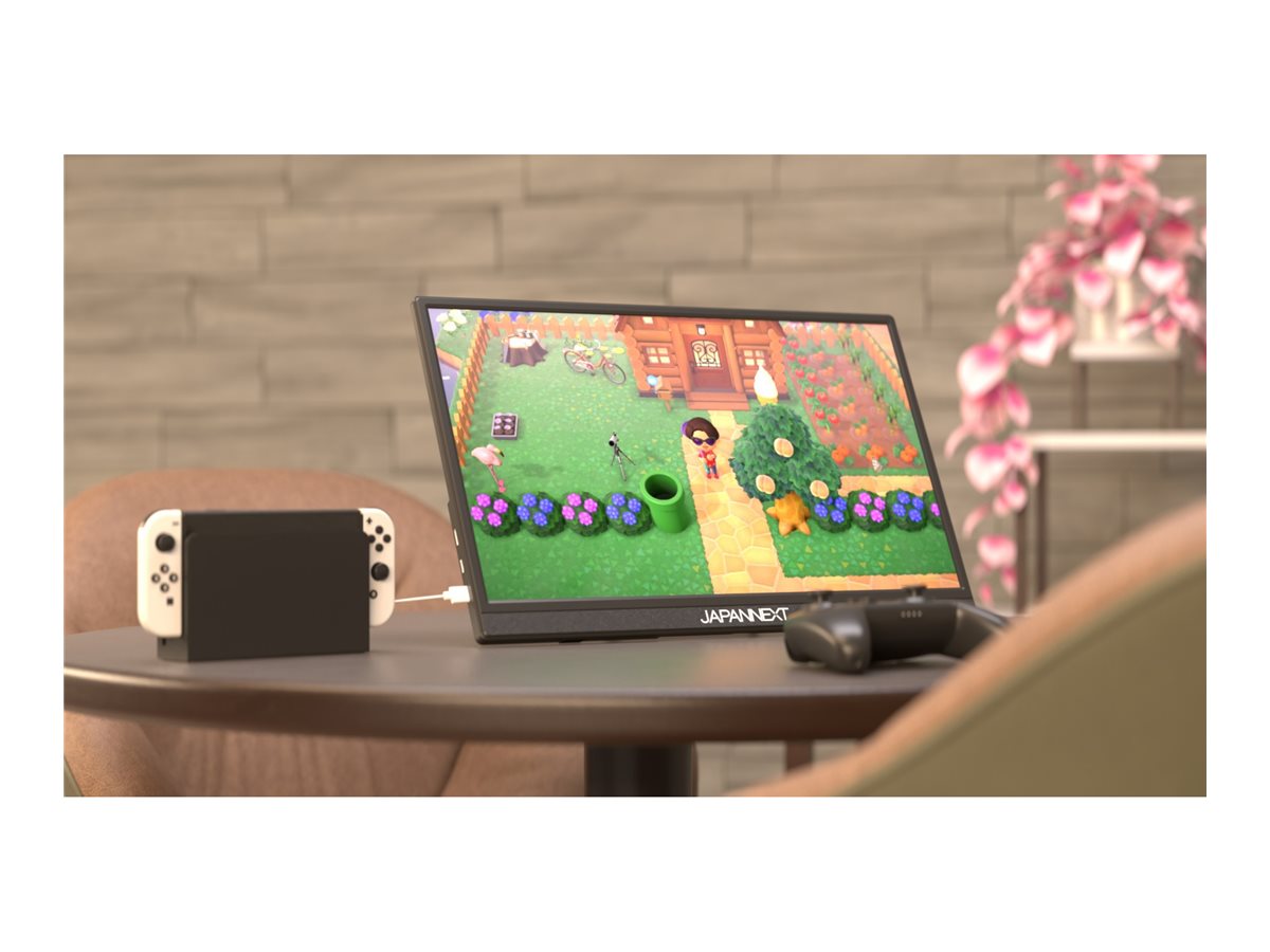 JAPANNEXT JNMDIPS238FC6 Ecran LED 23,8" FHD (1920x1080) 100Hz  IPS  250 cd/m²  1000:1  HDR10  1920x1080  5ms(GtoG) HDMI USBC Noir