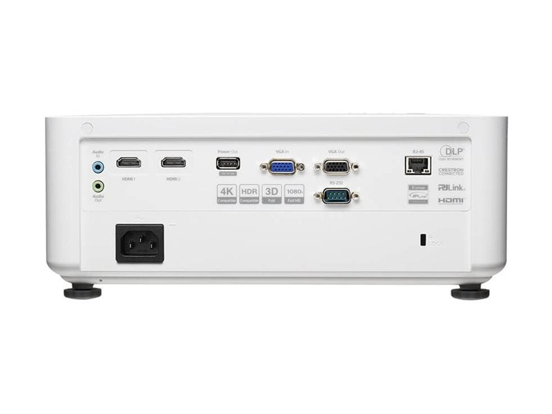 OPTOMA LH351 Vidéoprojecteur FHD 1920x1080 3500lm 4LED 300.000:1 TR 1.49:1 1.64:1 2H VGA USB-A Power RJ45 HP 1x10W Blanc