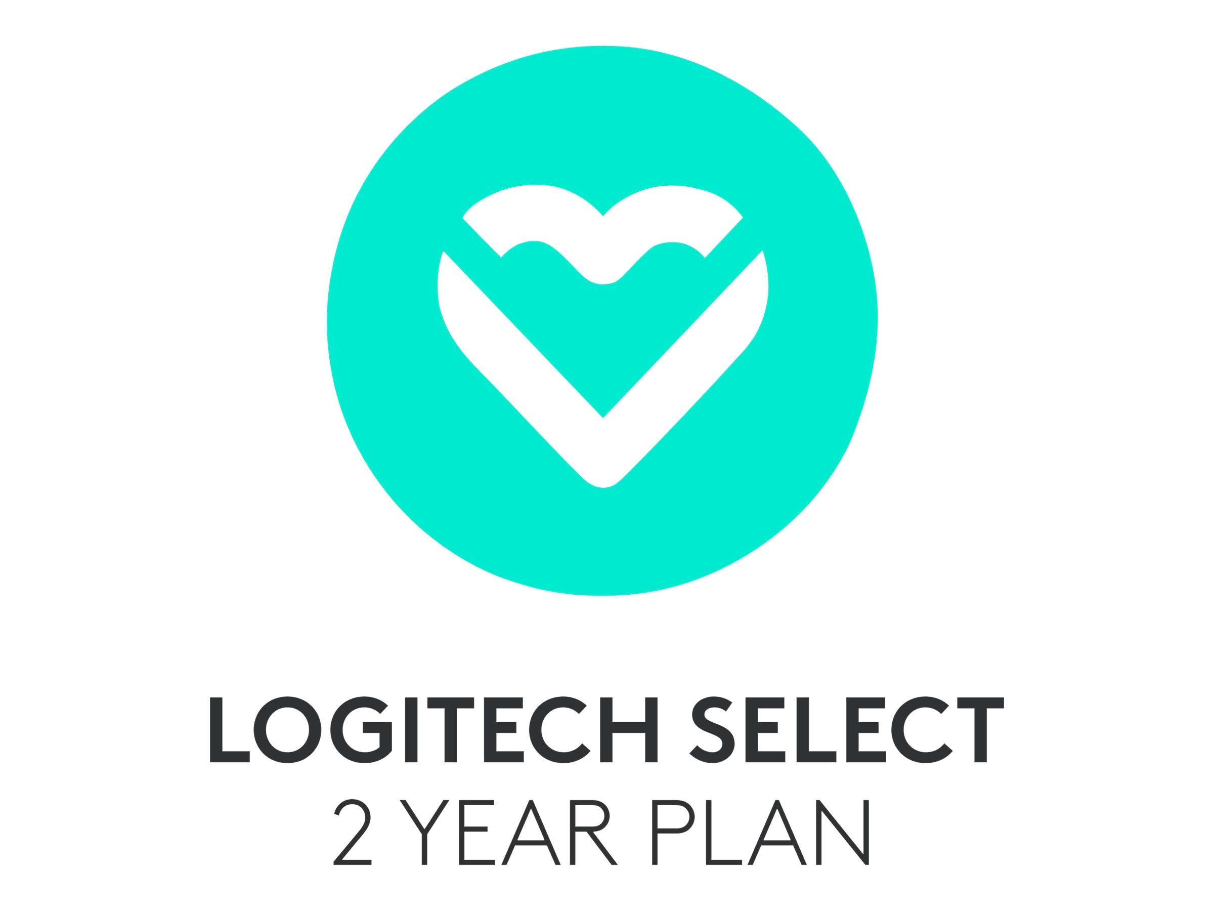 LOGITECH Select Extended service agreement advance parts replacement 2 years response time 1 business day 1 room