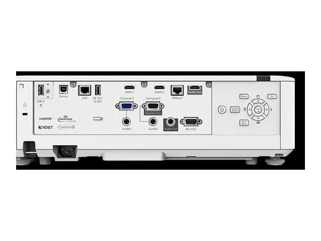 EPSON EB-L530U Projectors 5200Lumens WUXGA Laser HD-BaseT 1.35-2.20 Throw Ratio Lens-Shift 4K Input Wireless Screen-Mirroring HDMI