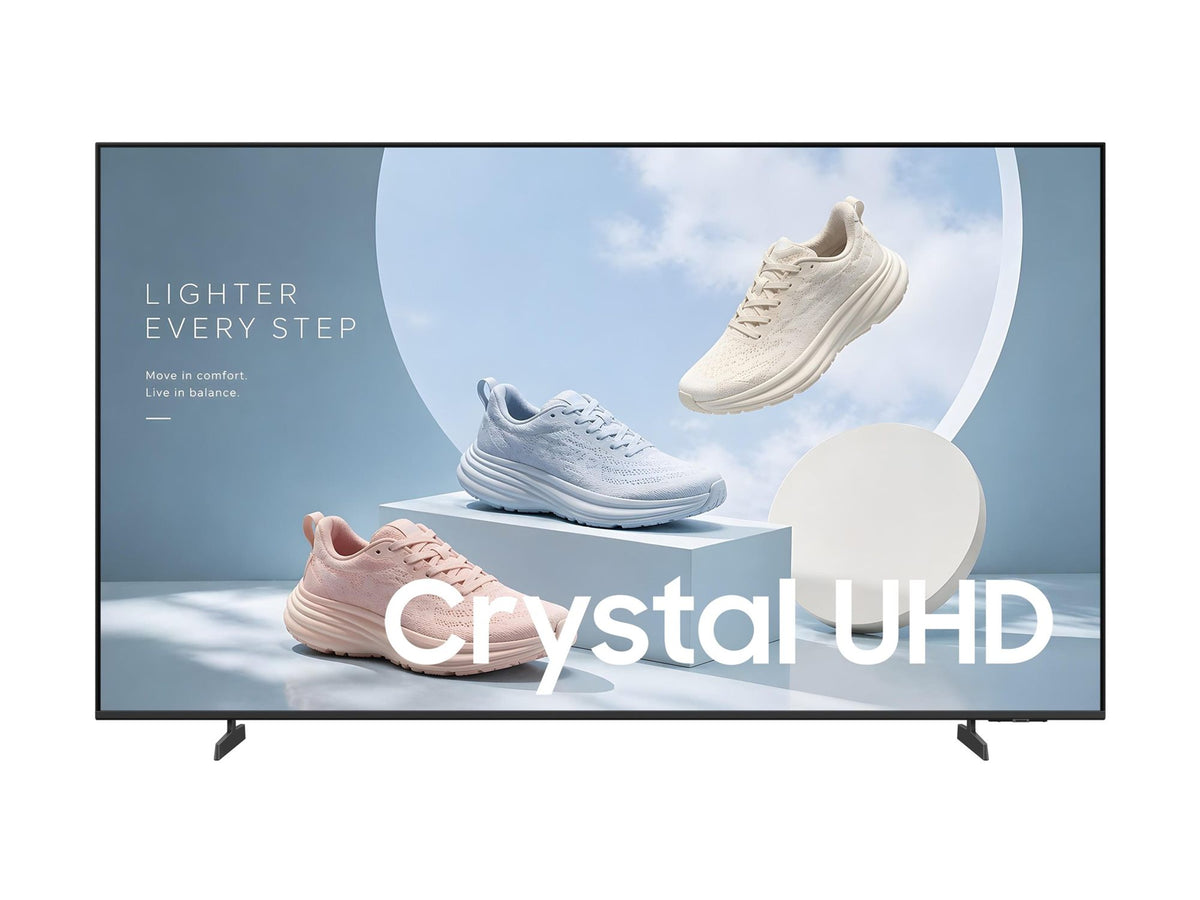 SAMSUNG BE75HX-H 75p Non-tactile UHD 4K 3840x2160 16:9 300nit 16/7 Tuner Biz TV App Tizen 8.0 HP 2x10W 3 ans