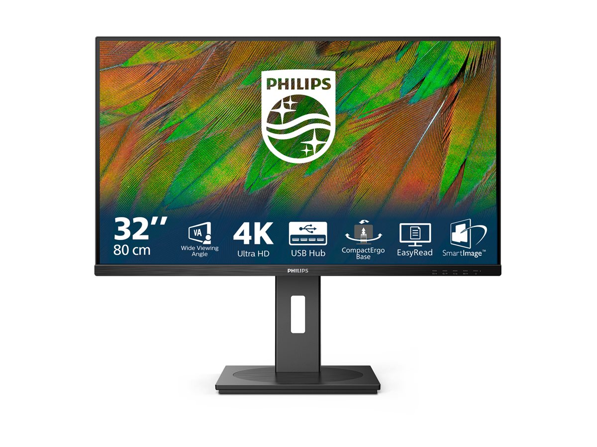 PHILIPS 32B1N3800/00 Ecran 31.5p UHD LED 16:9 VA 60Hz 2xHDMI 2.0 DP 1.4