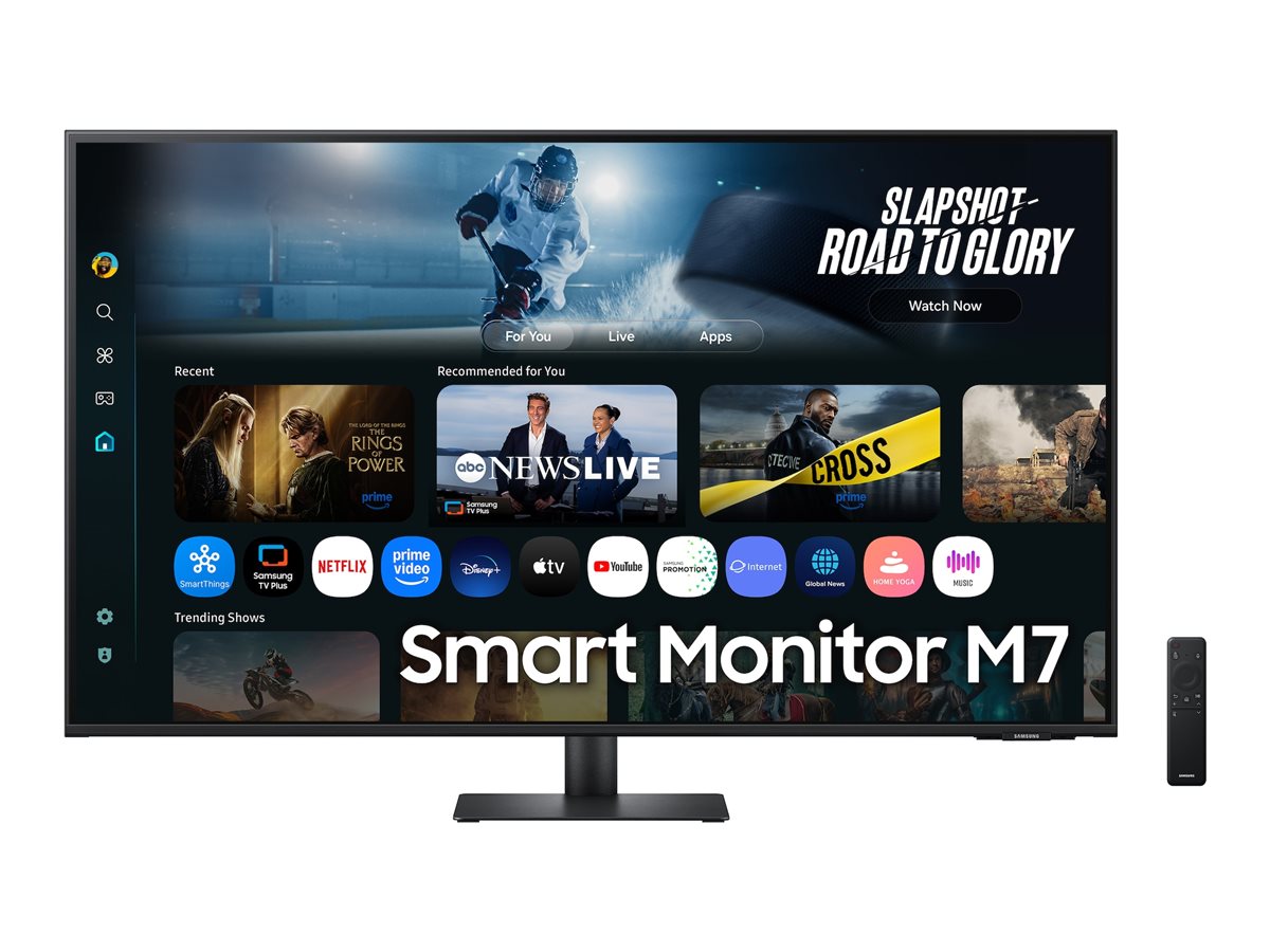 SAMSUNG LS43FM702 Smart Monitor 43p IA VA UHD 4K 60Hz 2xHDMI USB-C 65W Black