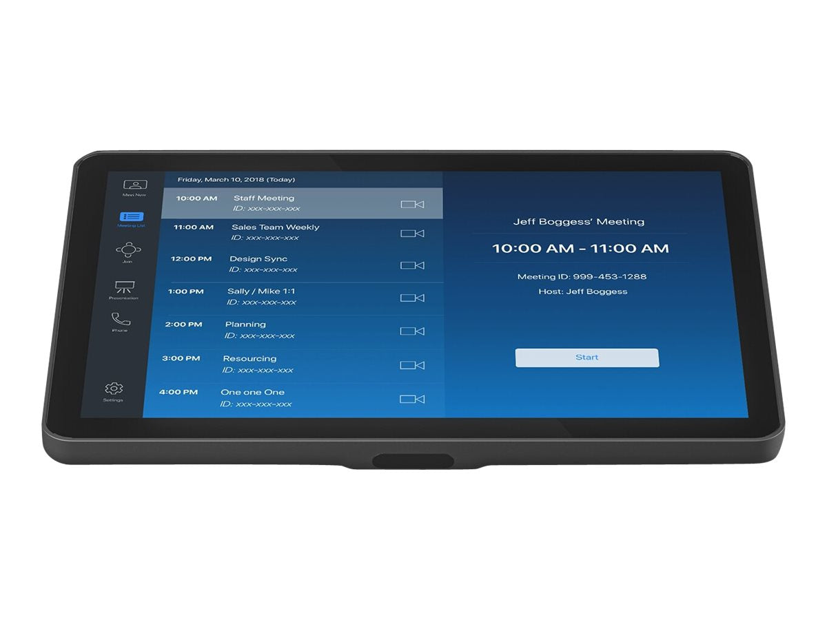 LOGITECH Video conferencing kit Tap IP Rally Bar Certified for Zoom Rooms Certified for Microsoft Teams Rooms