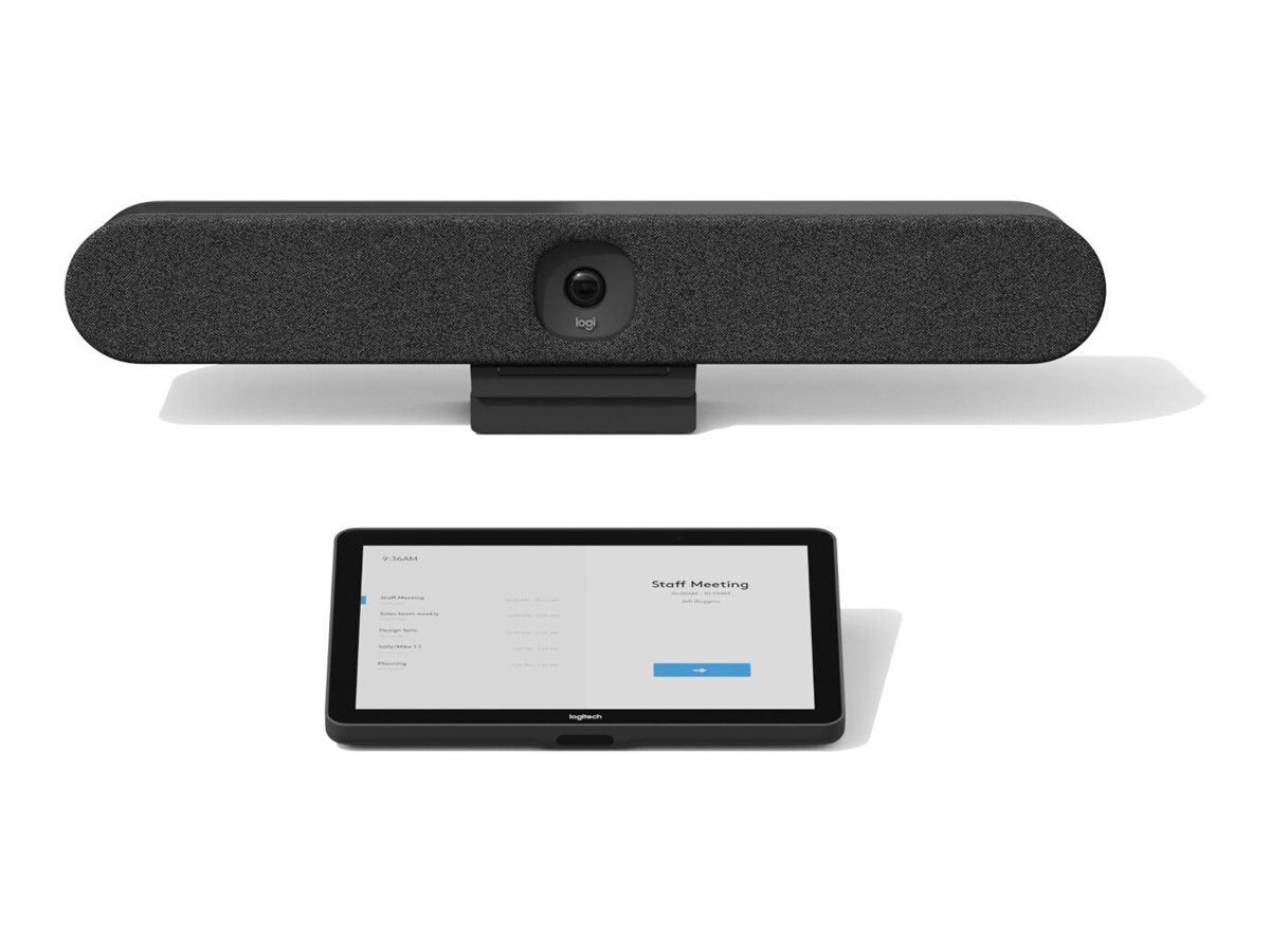 LOGITECH Tap IP Appliance Room Solutions Huddle + Small Rooms Video conferencing kit Tap IP Rally Bar Huddle