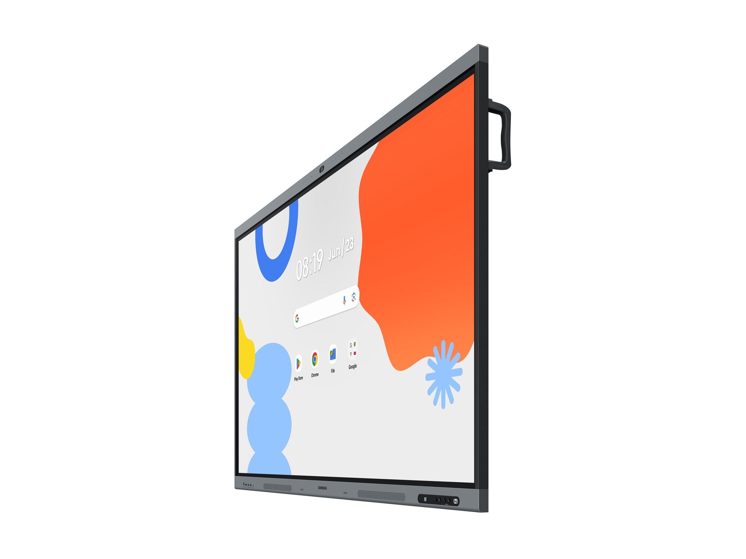 SAMSUNG WAFX-P Eboard WA86FX-P 86p Android 15 EDLA Octacore 16Go RAM 128Go storage UHD IR Touch 3xHDMI USB-C PD 65W 48Mpixel auto