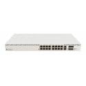 Mikrotik CRS320-8P-8B-4S+RM commutateur réseau Gigabit Ethernet (10/100/1000) Connexion Ethernet, supportant l'alimentation via ce port (PoE) - Déstockage - Neuf - Emballage d'origine légèrement endommagé