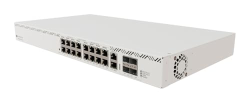 Mikrotik CRS320-8P-8B-4S+RM commutateur réseau Gigabit Ethernet (10/100/1000) Connexion Ethernet, supportant l'alimentation via ce port (PoE) - Déstockage - Neuf - Emballage d'origine légèrement endommagé