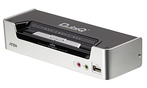 ATEN 2-Port USB HDMI/Audio KVMP Switch
