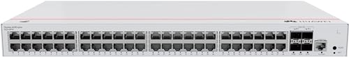 HUAWEI eKit S220 Series S220-48P4X Géré L2 Gigabit Ethernet (10/100/1000) Connexion Ethernet, supportant l'alimentation via ce port (PoE) 1U Gris