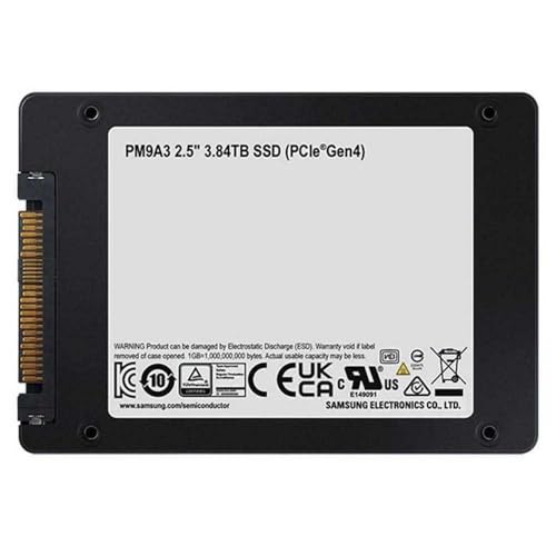 Samsung SSD PM9A3 3.84TB U.2 2.5 PCIe 4.0 x4 DWPD 1 MZQL23T8HCLS-00W07