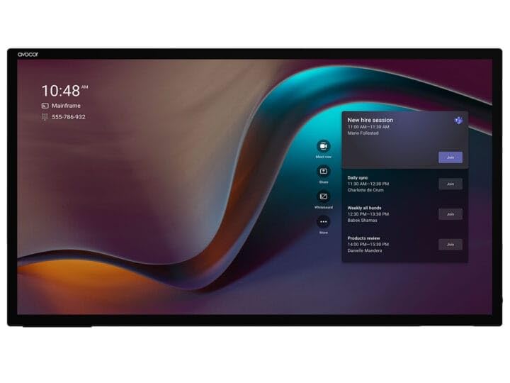 Avocor H-series 65" 4K LED touch display