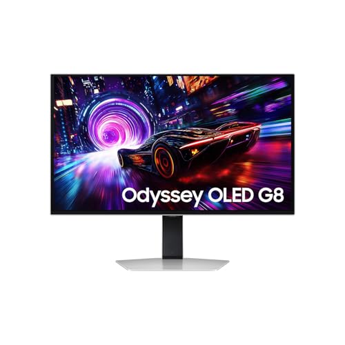 SAMSUNG ODYSSEY QD -OLED G81SF - Ecran gaming- 32p- UHD 4K- 240 Htz- 0,03 ms -Glare Free - HDR400 -2xHDMI- DP - 3xUSB Pivot