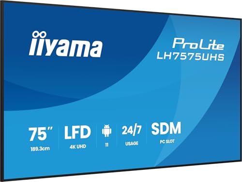 75" 3840x2160 UHD IPS Haze 25% 500