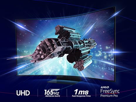 SAMSUNG LS55CG970NUXEN 55p UHD VA Odyssey Ark G97NB 165Hz 1ms SMART HDMI