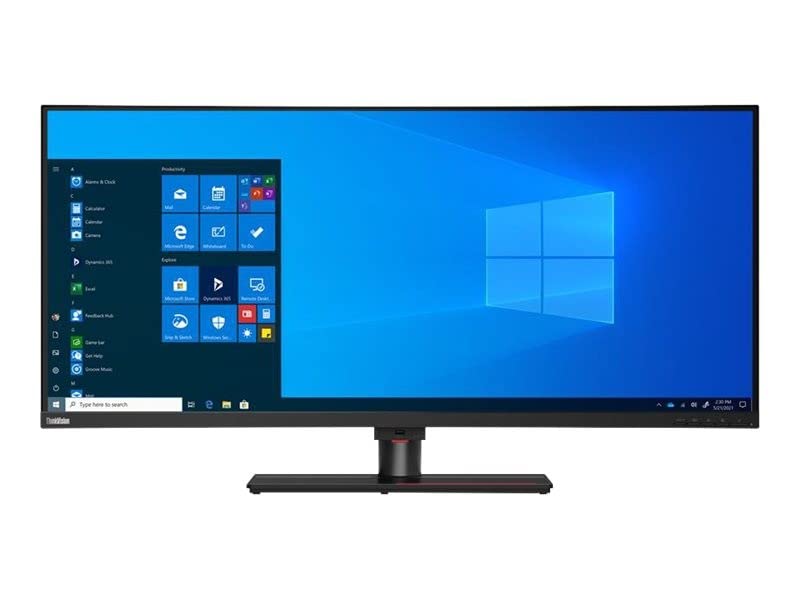 LENOVO ThinkVision P40w-20 - incurvé - 40p - WUHD 75 Hz - 4 ms - 2xThunderbolt 4, DisplayPort, HDMI -  Battery Charging 1.2
