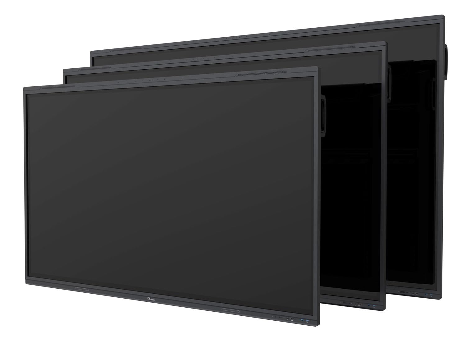 OPTOMA 5863RK 86p 400cd/m2 UHD Interactive 4K Multi-Touch-Display Android 13 Integrated Google Play Store
