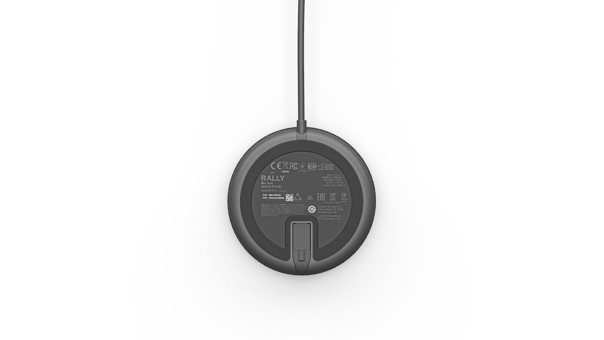 LOGITECH Rally Mic Pod Microphone for Rally Rally Plus Rally Bar Rally Bar Mini