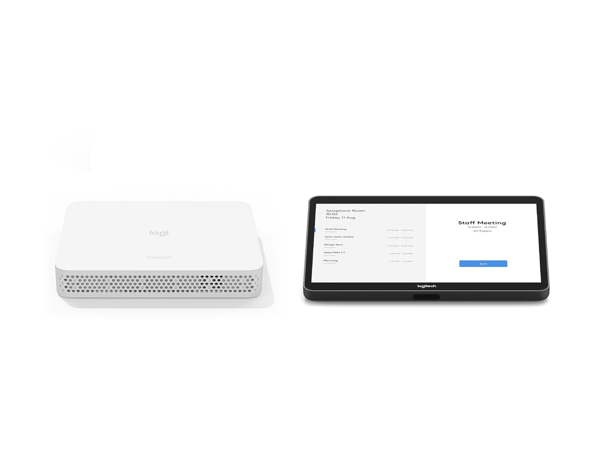 LOGITECH Base Bundle Video conferencing kit Tap IP RoomMate Zoom Certified Certified for Microsoft Teams