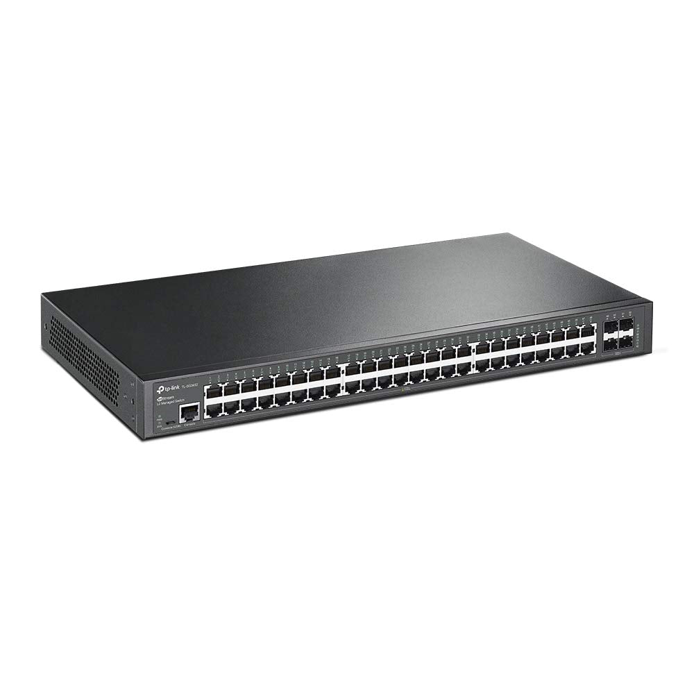 TP-Link JetStream TL-SG3452 commutateur réseau Géré L2 Gigabit Ethernet (10/100/1000) 1U Noir
