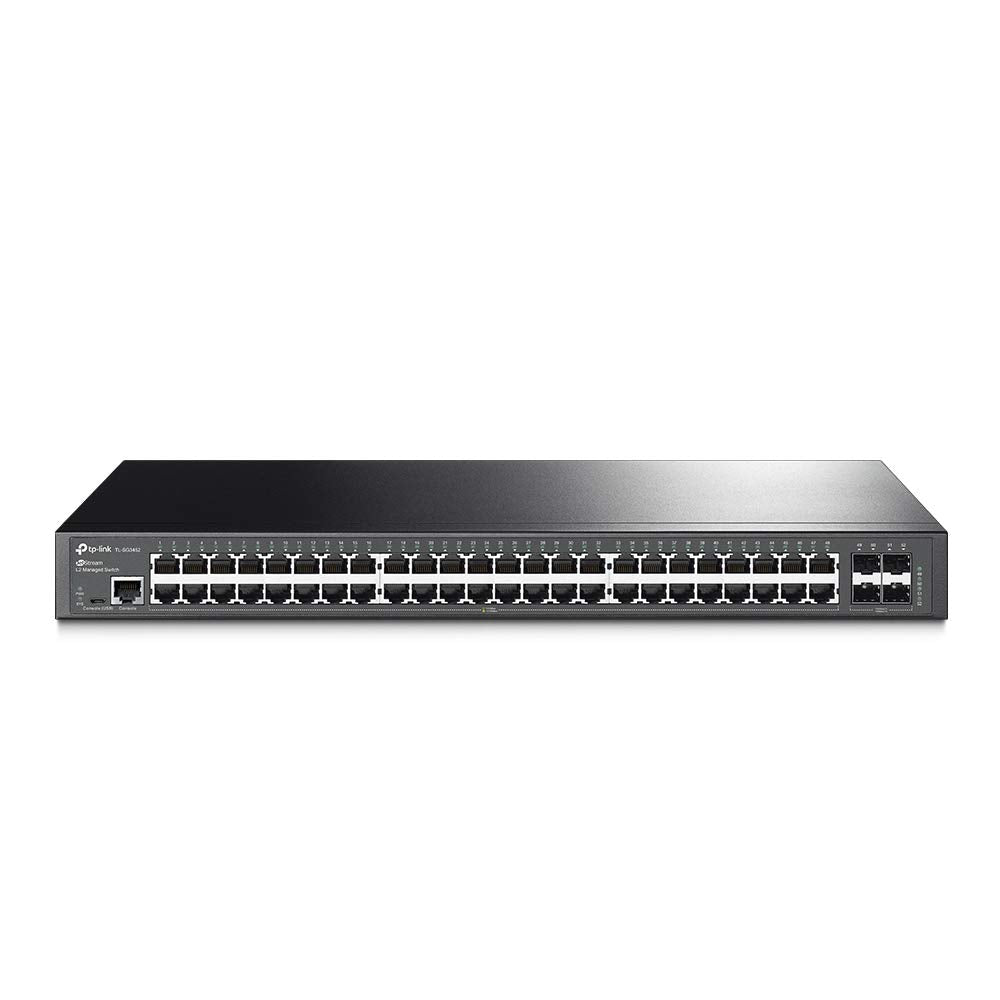 TP-Link JetStream TL-SG3452 commutateur réseau Géré L2 Gigabit Ethernet (10/100/1000) 1U Noir