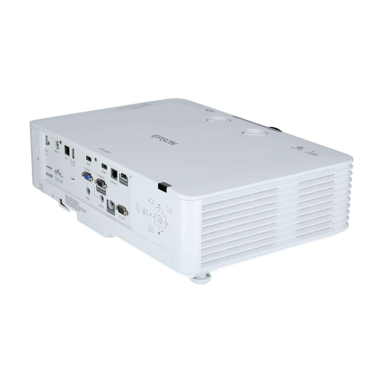 EPSON EB-L530U Projectors 5200Lumens WUXGA Laser HD-BaseT 1.35-2.20 Throw Ratio Lens-Shift 4K Input Wireless Screen-Mirroring HDMI