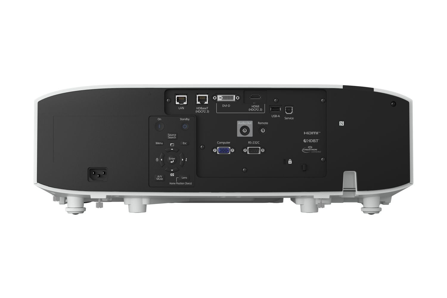 EPSON EB-PU1007W 3LCD 7000Lumen WUXGA 1920x1200 No Lens 1.44 - 2.32 white