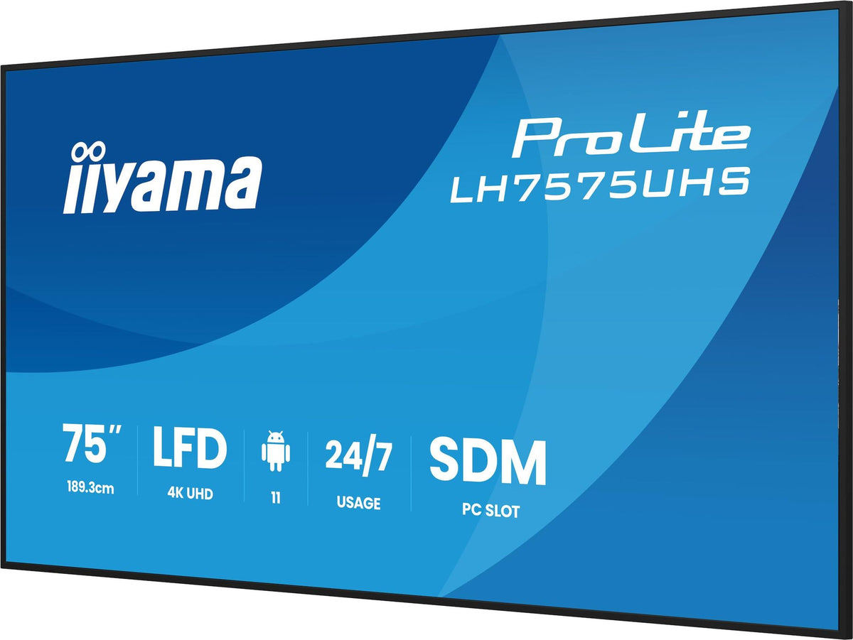 75" 3840x2160 UHD IPS Haze 25% 500