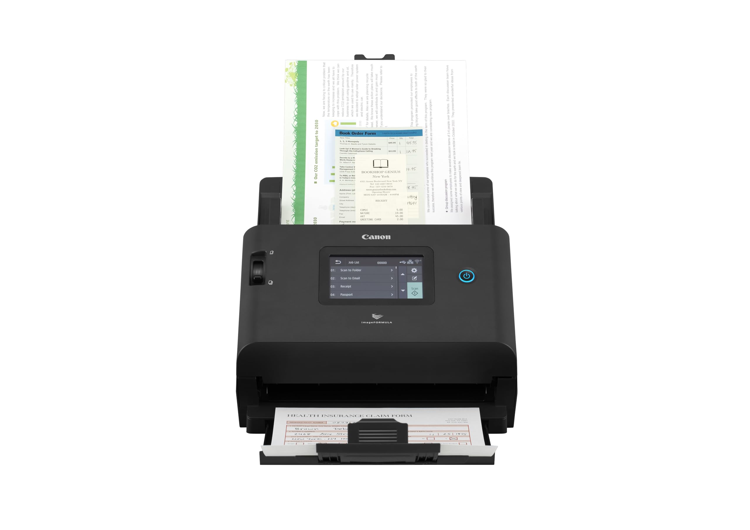CANON imageFORMULA DR-S350NW Document Scanner 100ipm