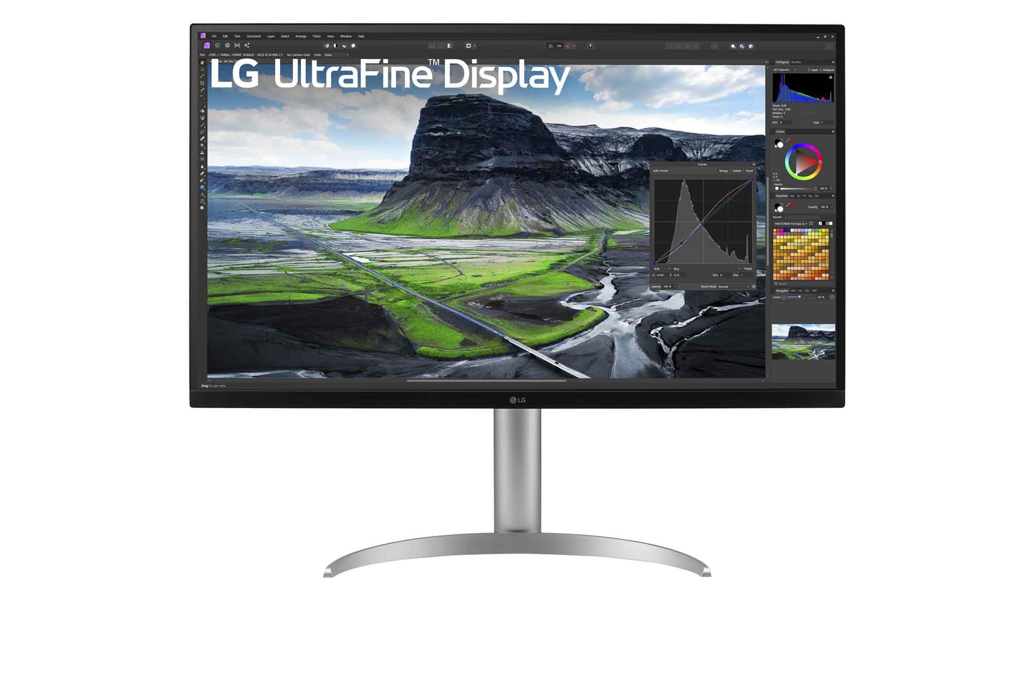 LG 32UQ850V-W 32" - 3840 x 2160 4K @ 60 Hz - IPS - 500 cd/m² - 2000:1 - DisplayHDR 400 - 5 ms - 2xHDMI, DisplayPort, USB-C - HP