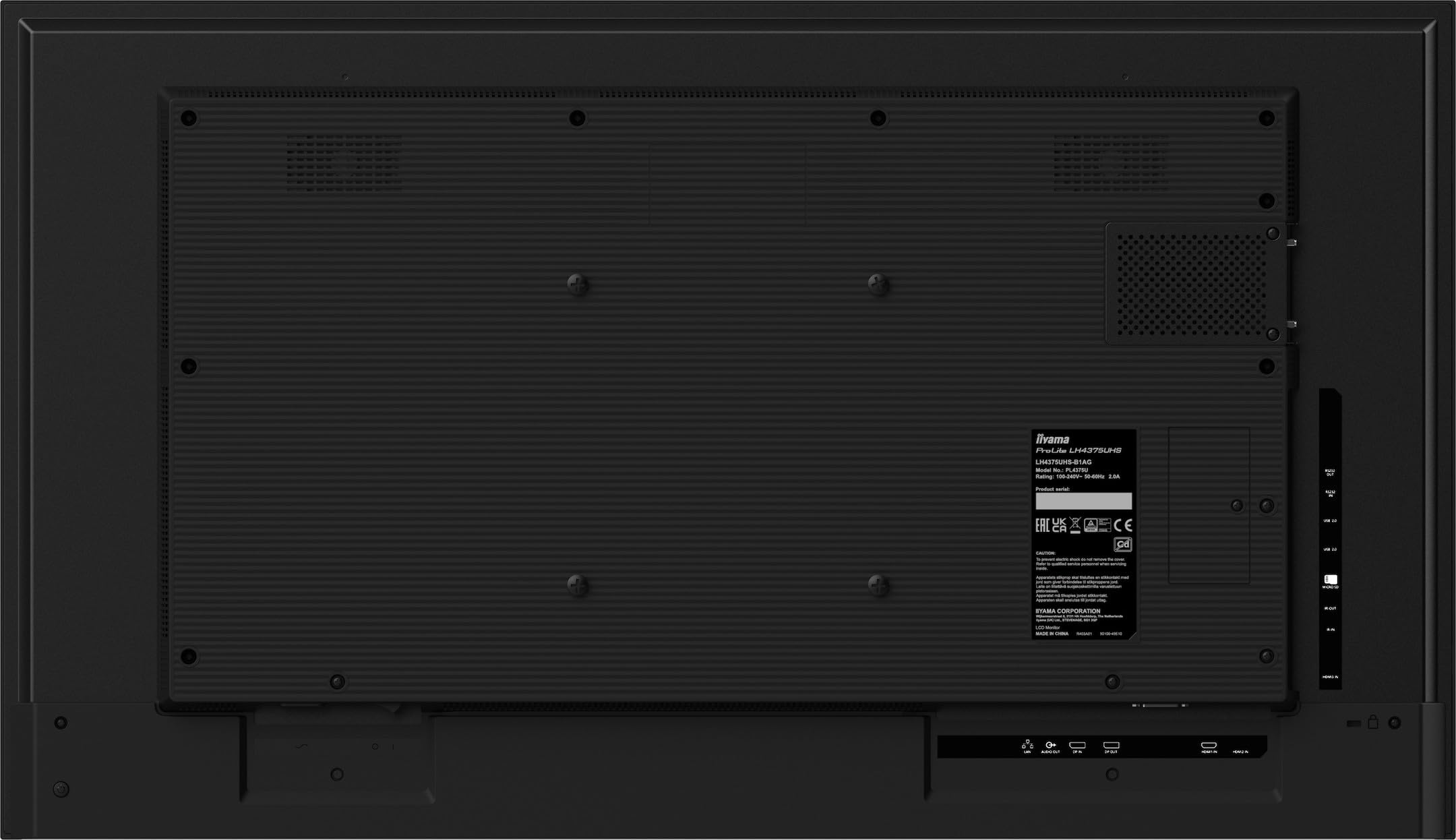 43" 3840x2160 UHD IPS Haze 1% 800c