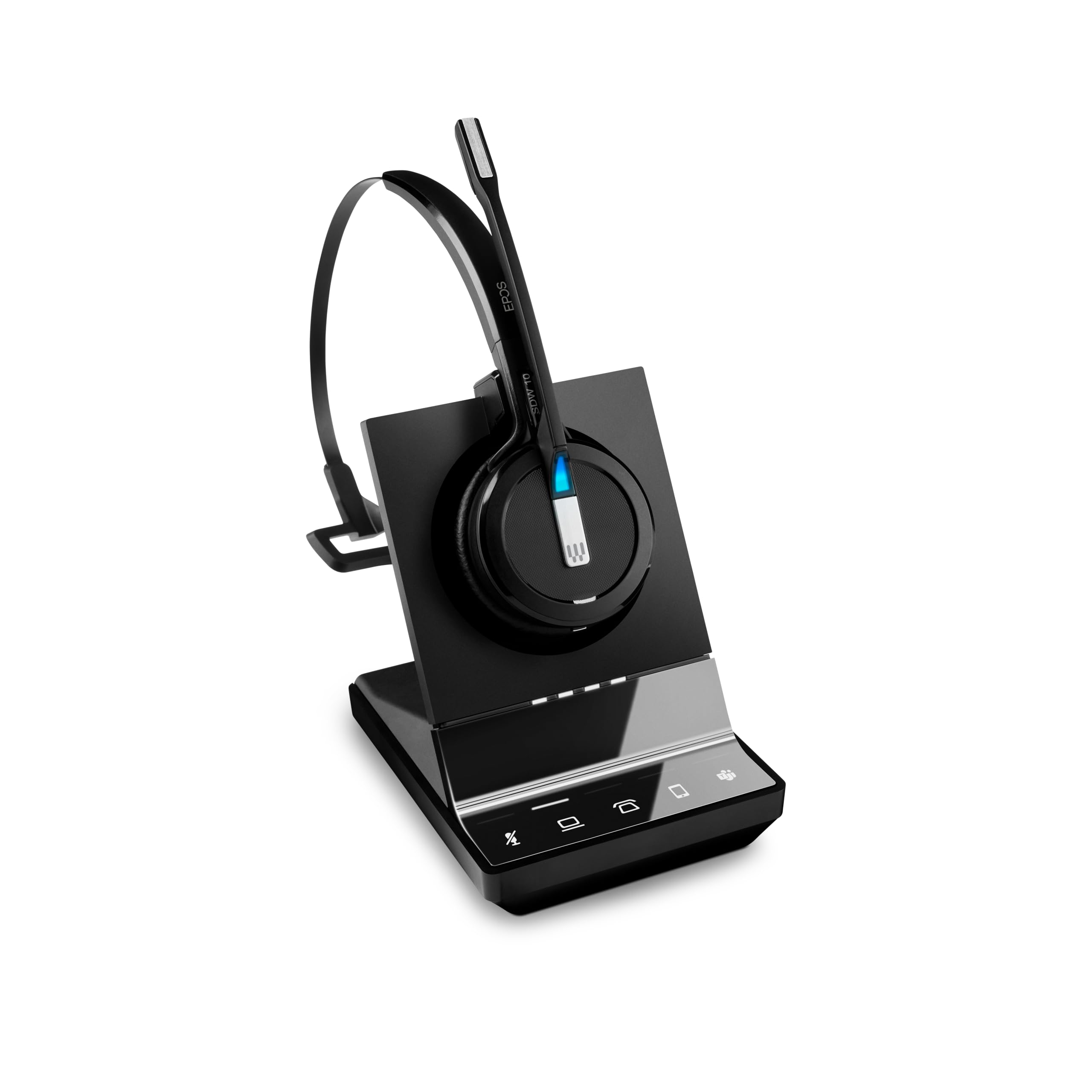 EPOS IMPACT SDW 5016T EU/UK/AUS Wireless DECT Office Headset with base station for phone mobile and PC BT dongle Teams certified