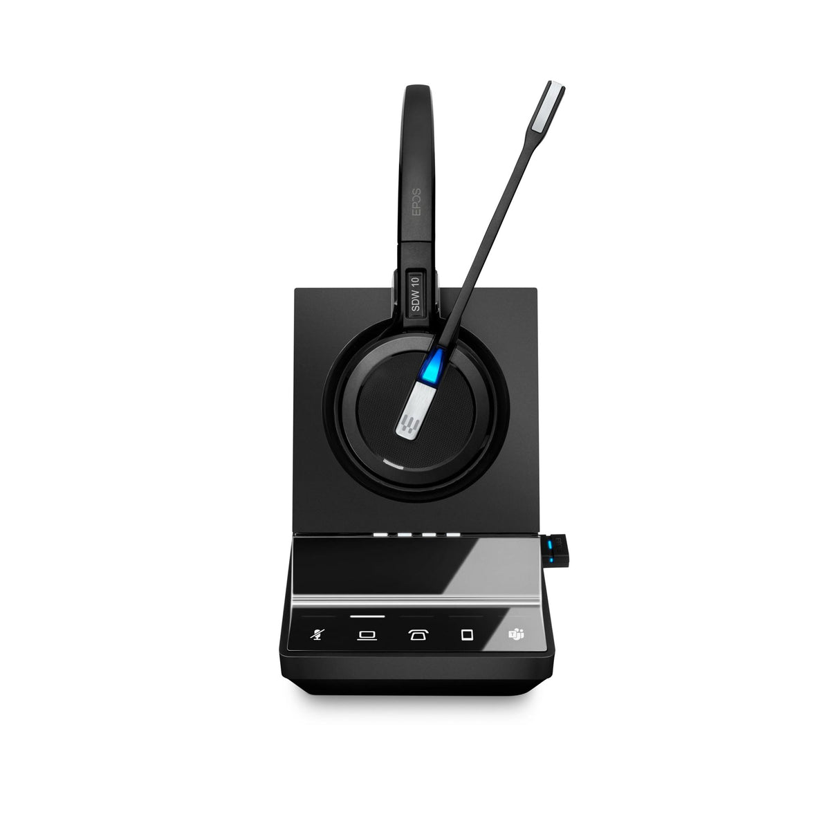 EPOS IMPACT SDW 5016T EU/UK/AUS Wireless DECT Office Headset with base station for phone mobile and PC BT dongle Teams certified