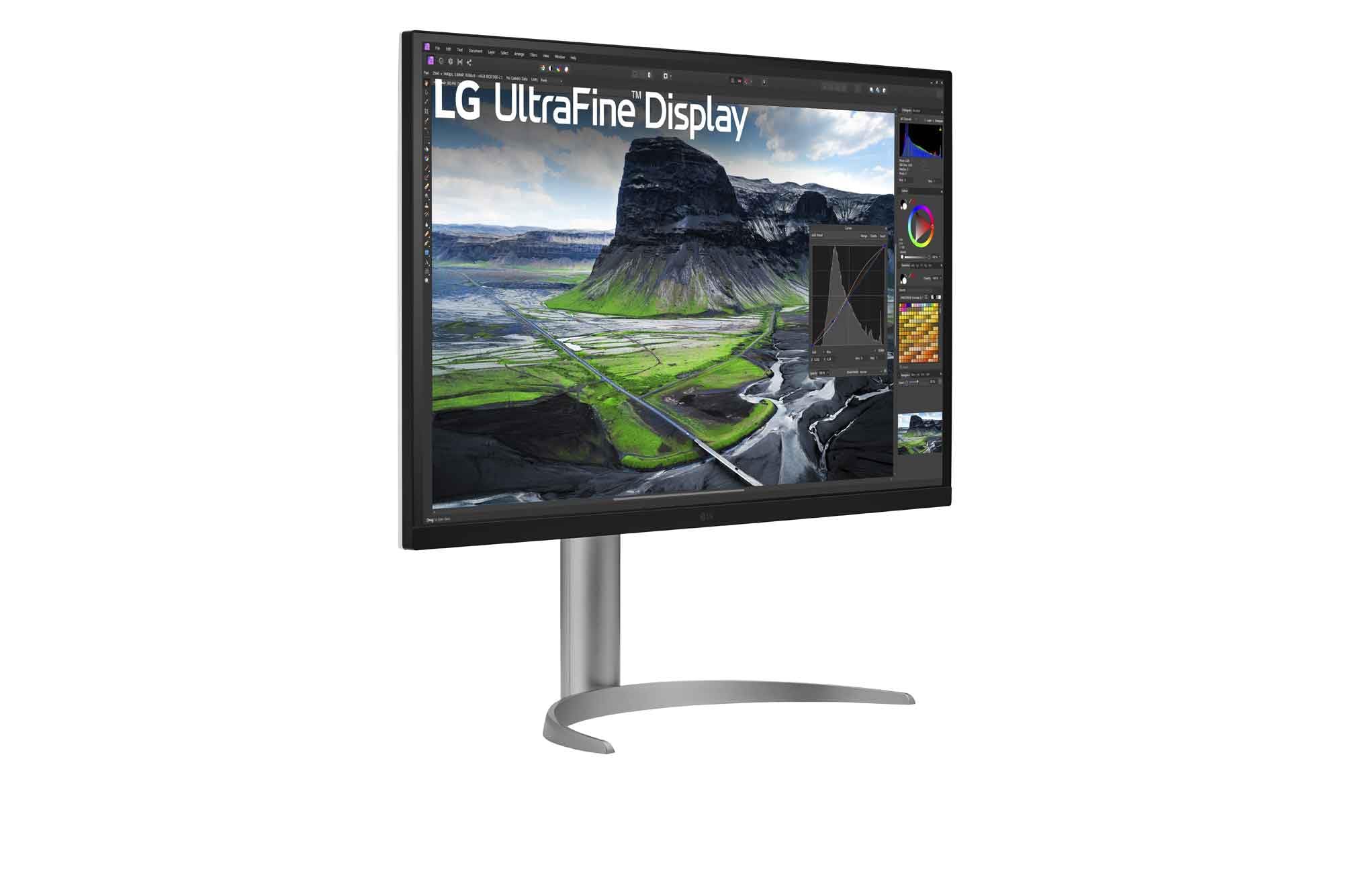 LG 32UQ850V-W 32" - 3840 x 2160 4K @ 60 Hz - IPS - 500 cd/m² - 2000:1 - DisplayHDR 400 - 5 ms - 2xHDMI, DisplayPort, USB-C - HP