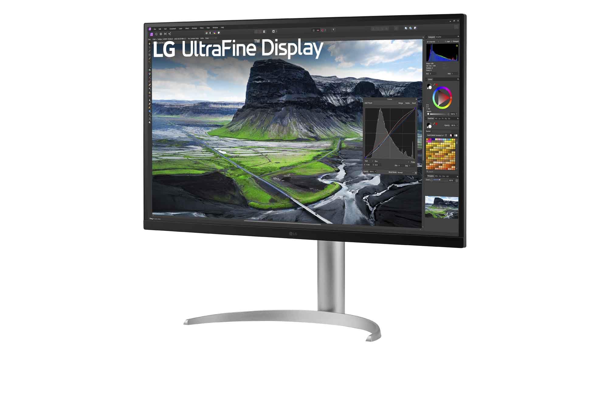LG 32UQ850V-W 32" - 3840 x 2160 4K @ 60 Hz - IPS - 500 cd/m² - 2000:1 - DisplayHDR 400 - 5 ms - 2xHDMI, DisplayPort, USB-C - HP