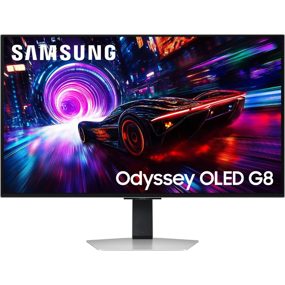 SAMSUNG ODYSSEY QD -OLED G81SF - Ecran gaming- 32p- UHD 4K- 240 Htz- 0,03 ms -Glare Free - HDR400 -2xHDMI- DP - 3xUSB Pivot
