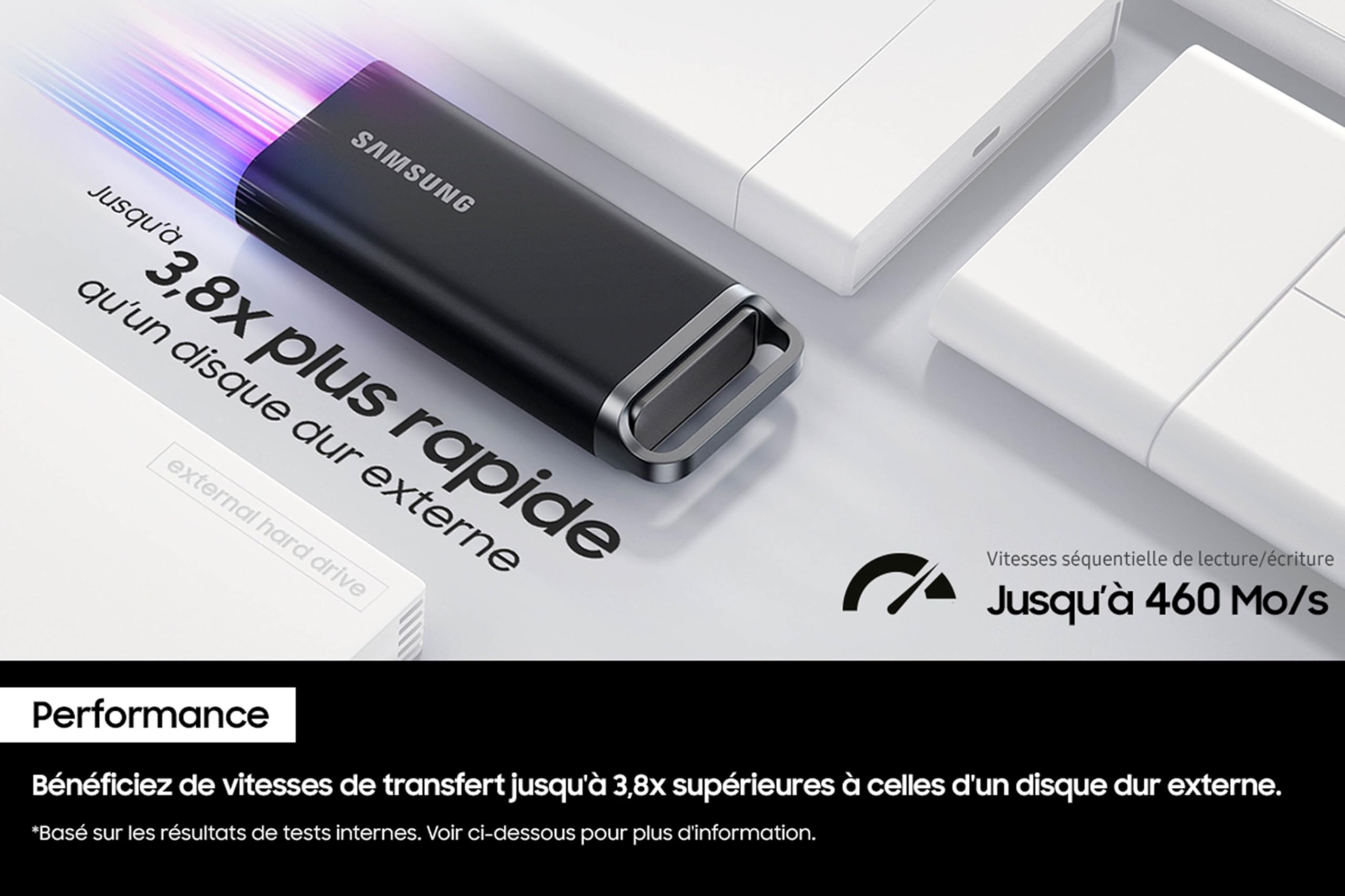 Samsung MU-PH4T0S 4 To 3.2 Gen 1 (3.1 Gen 1) Noir