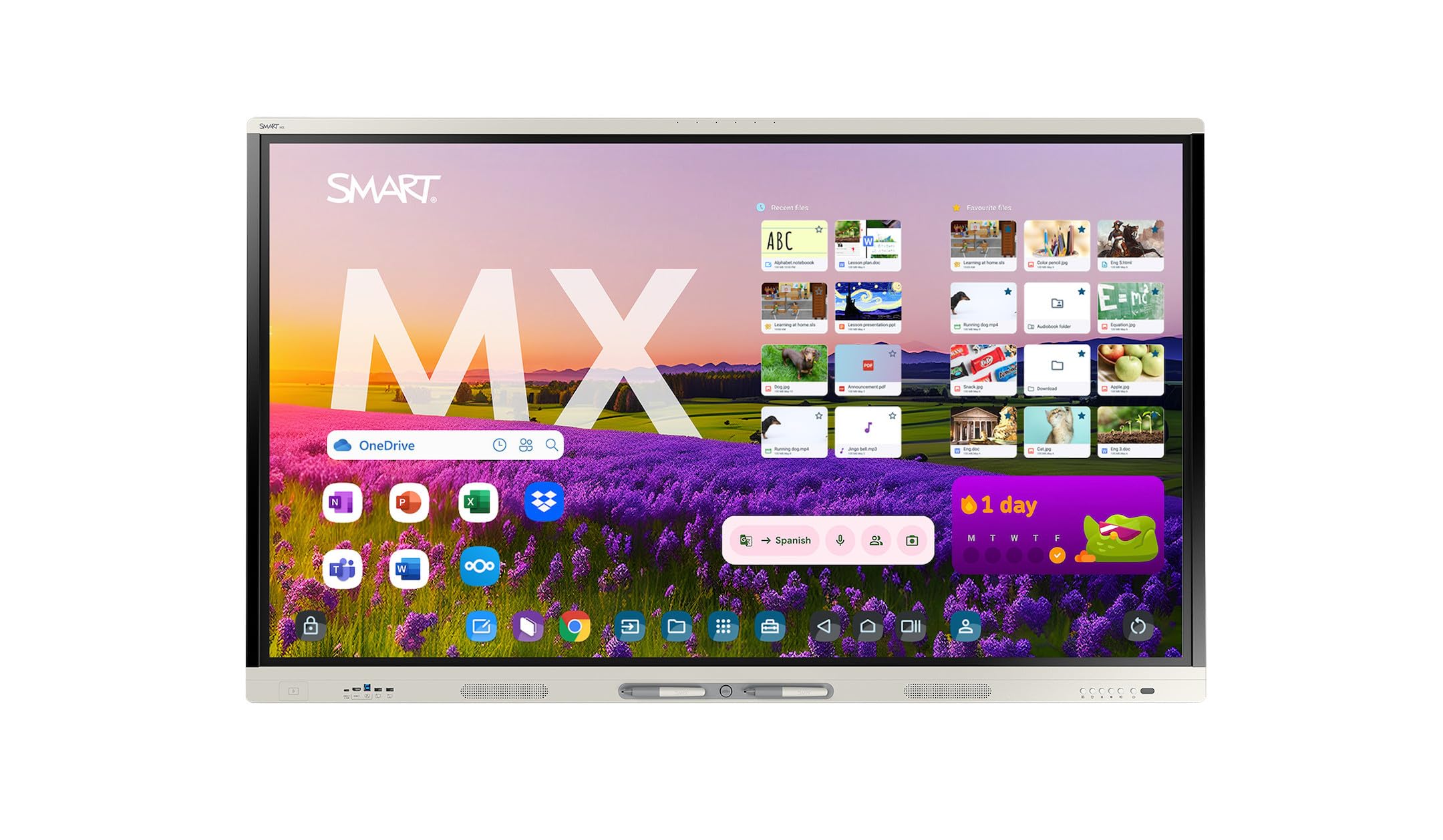 SMART Board MX086-V5 86p 4K Interactive Display with iQ
