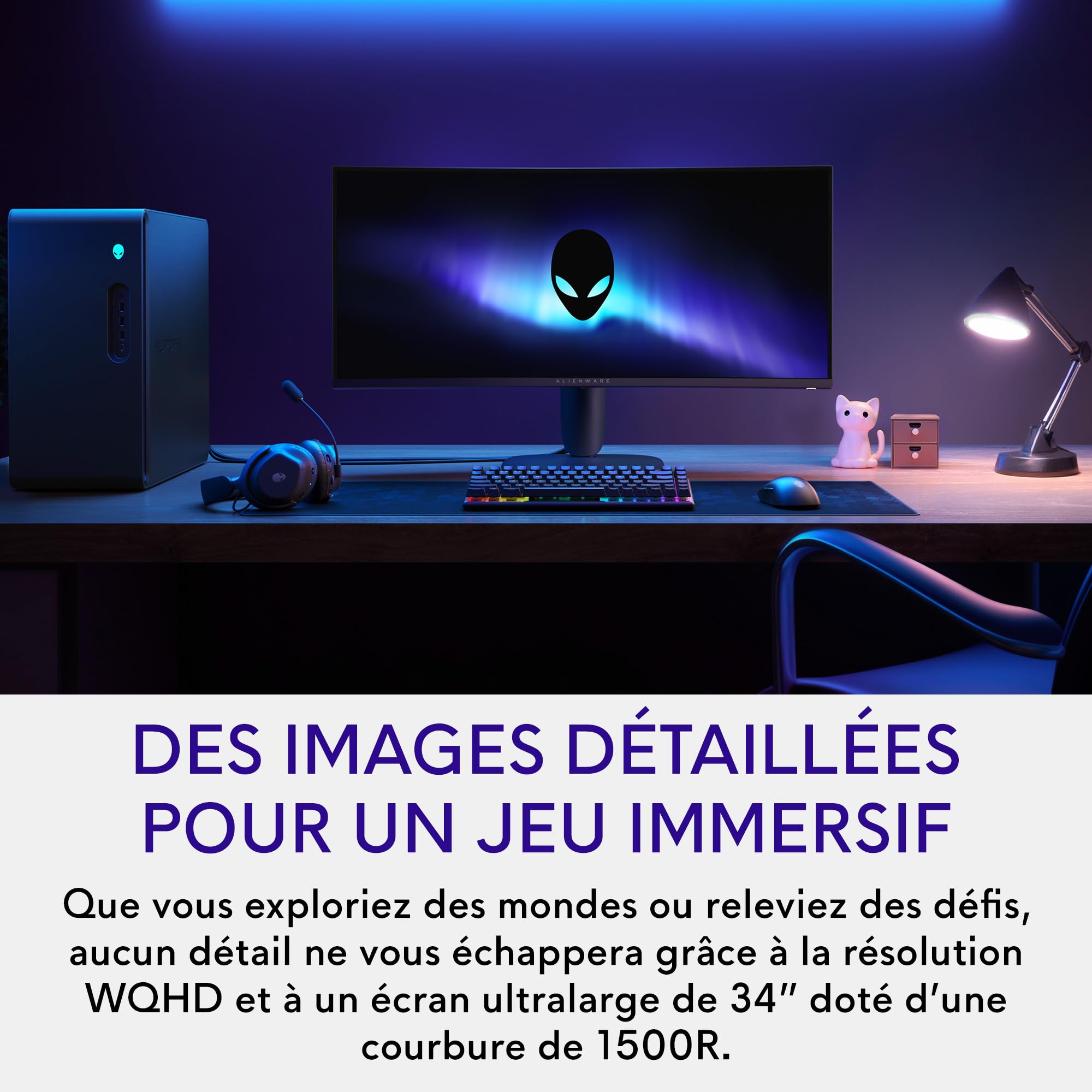 Alienware 34" AW3425DWM Curved-180Hz-Mon