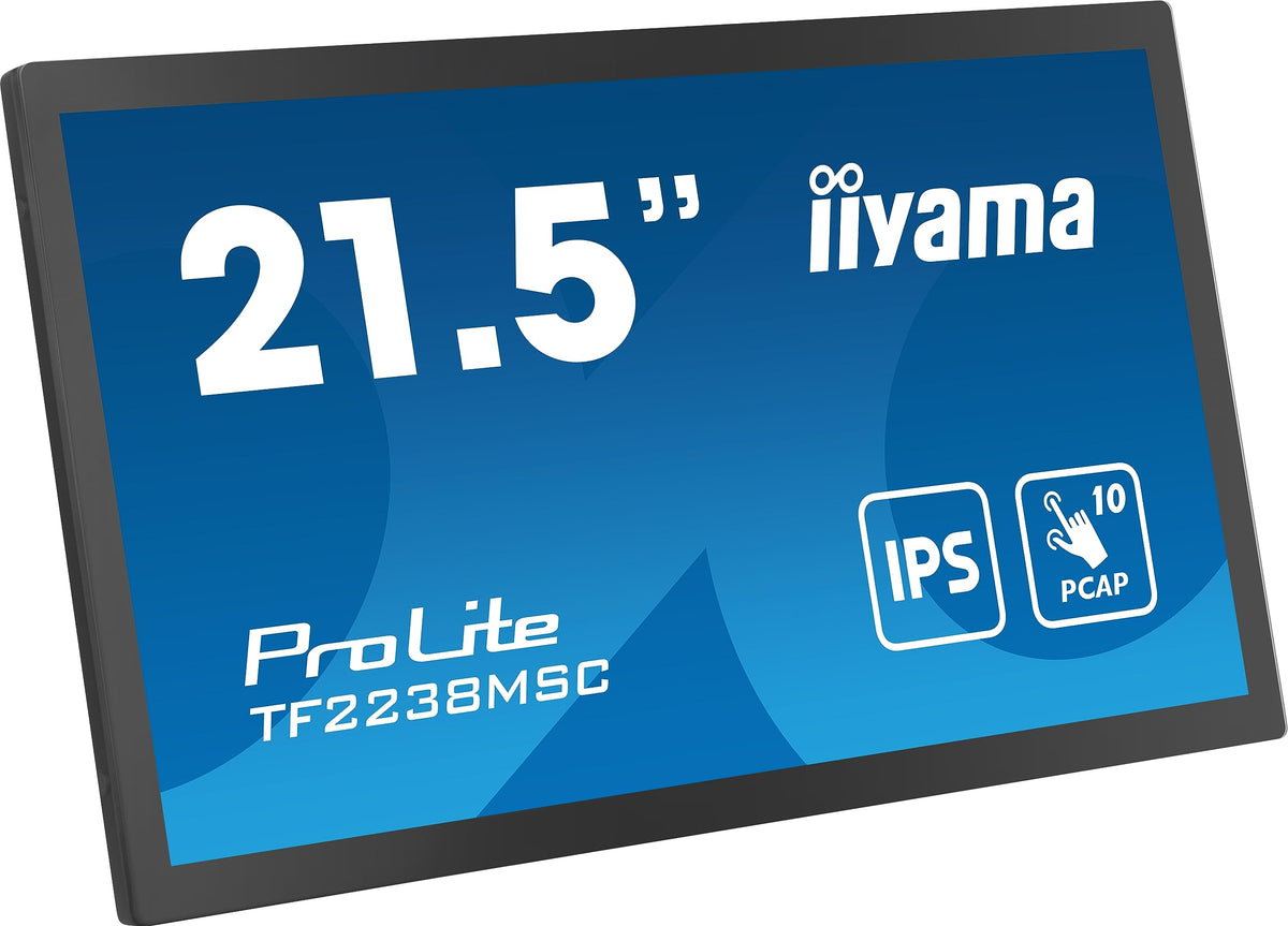 21.5" Bonded PCAP Bezel Free 10P Touch w
