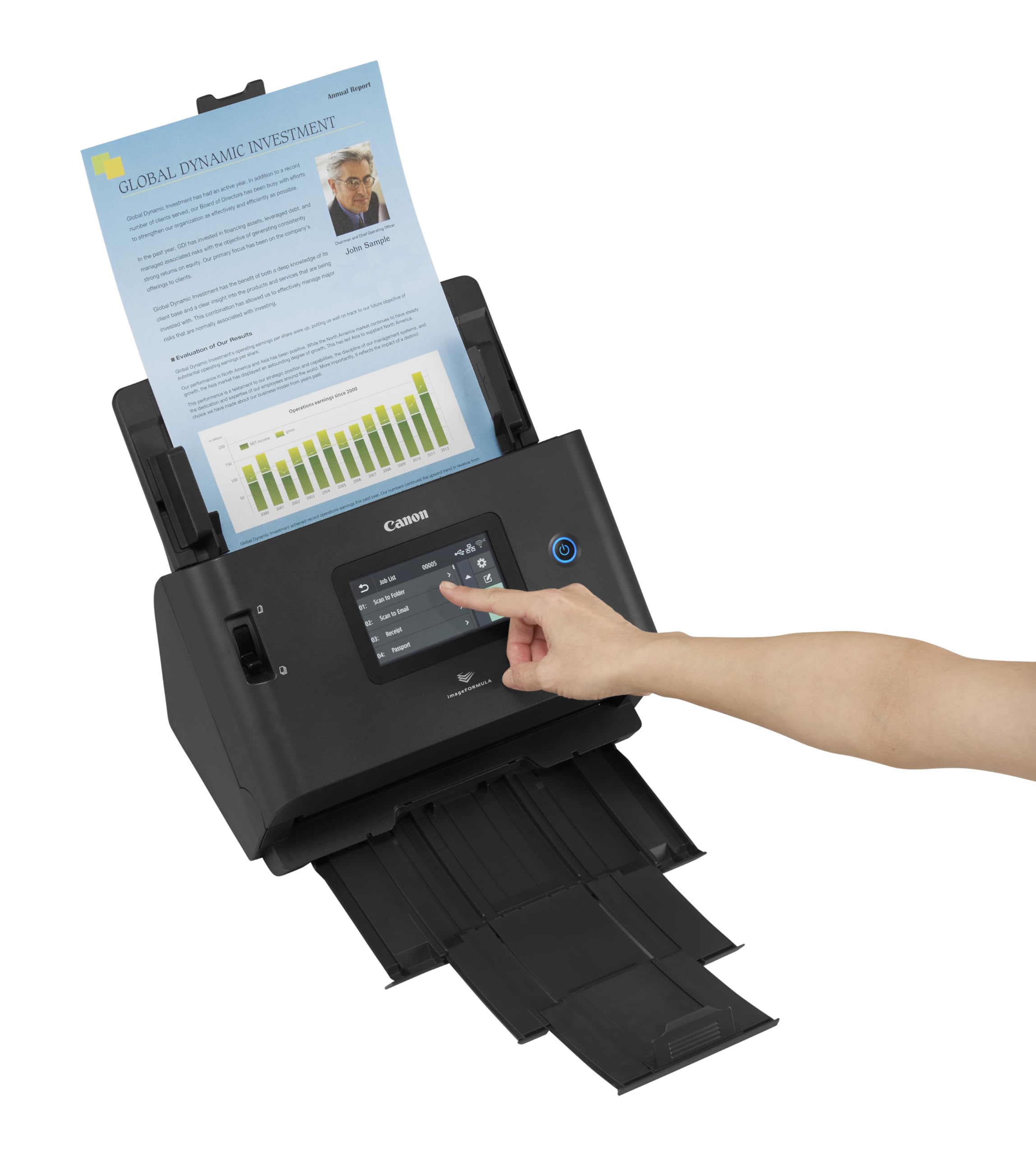 CANON imageFORMULA DR-S350NW Document Scanner 100ipm