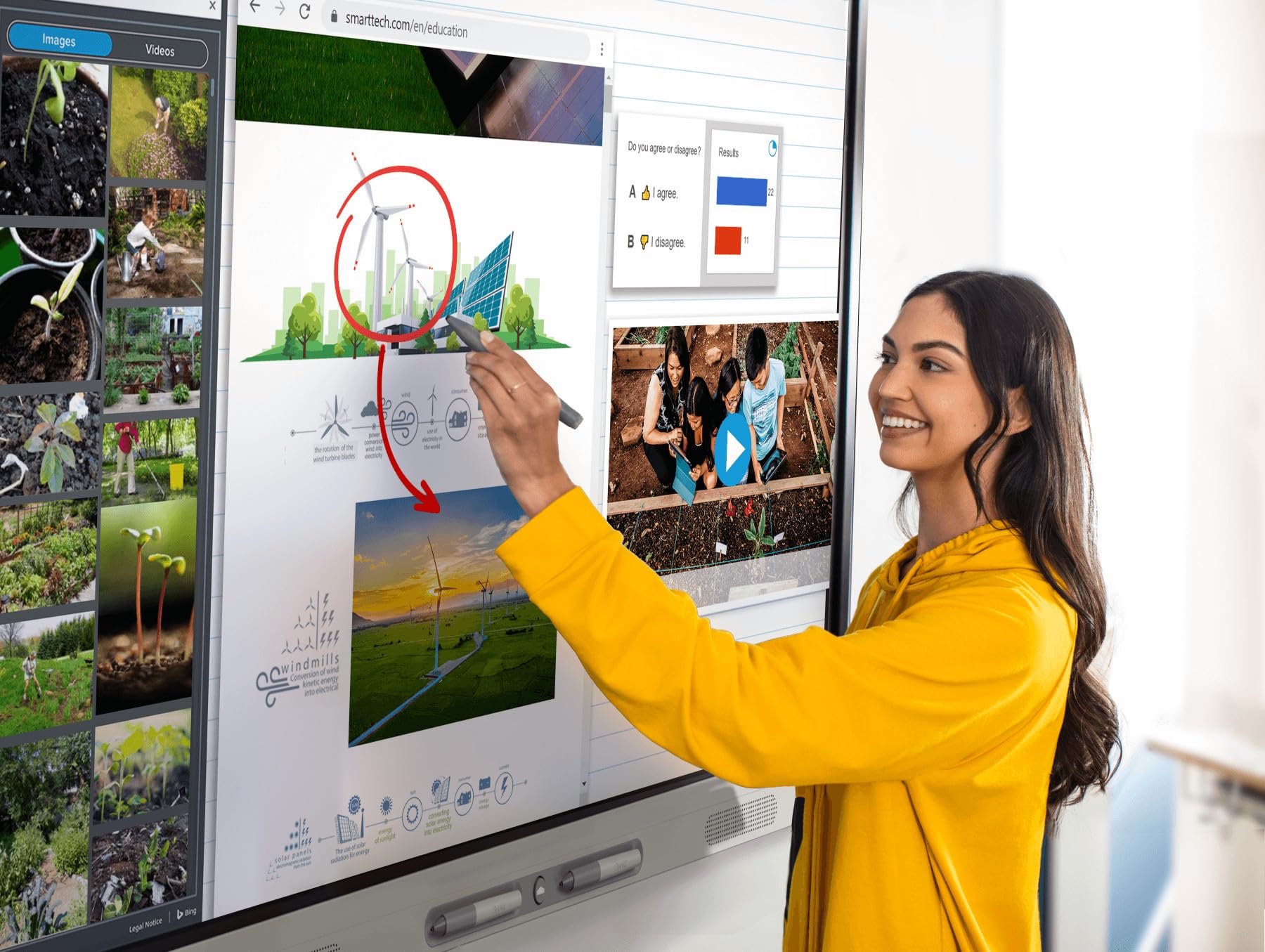 SMART Board MX065-V5 65p 4K Interactive Display with iQ