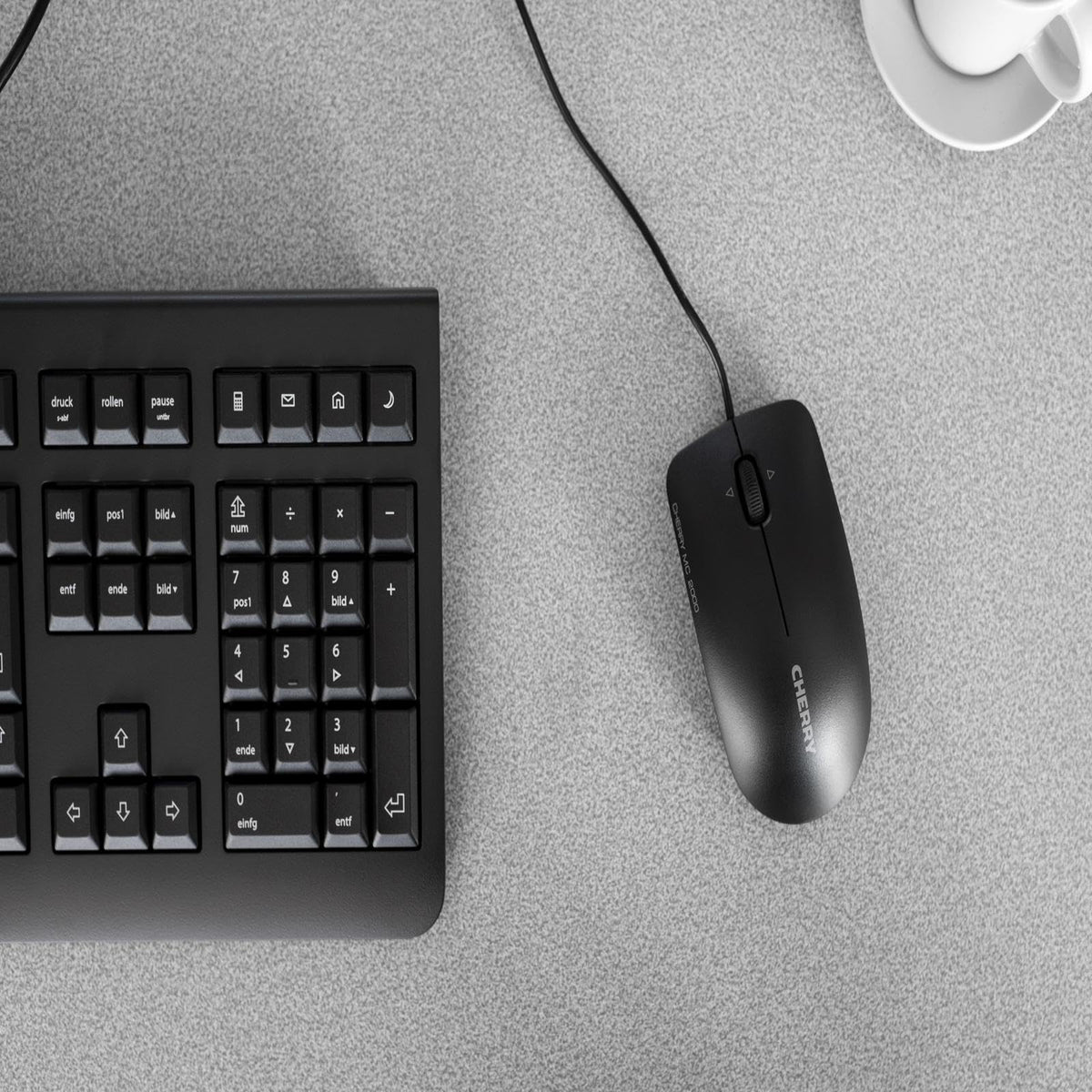 CHERRY Clavier KC-1000 USB noir