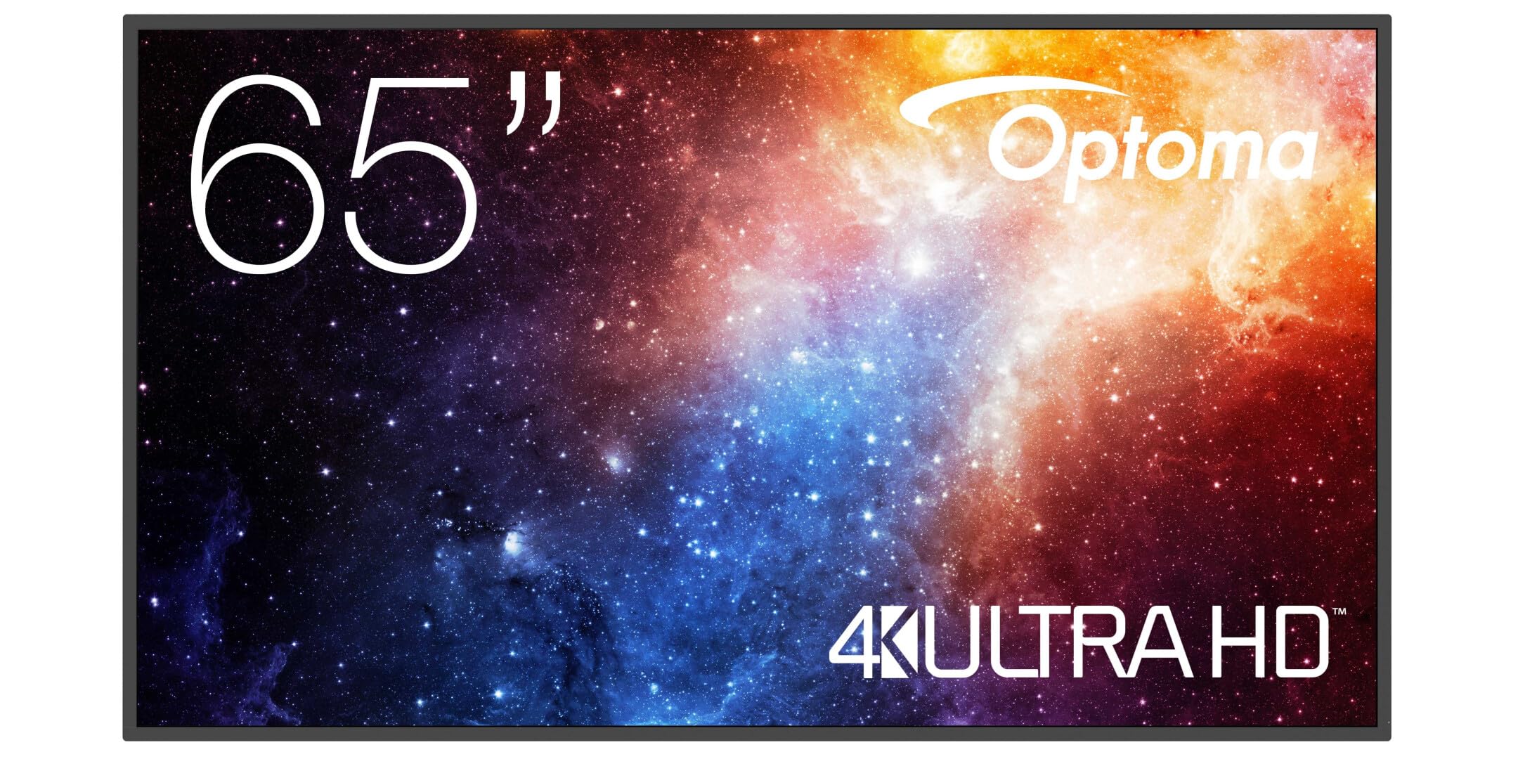 OPTOMA N3651K Écran LED 65" - 4K UHD 24/7j - 4Go/32Go - 450cd/m² Android 11 - ans fil 2.4G/5G - 3H + USB2.0 - USB3.0 - USB-C