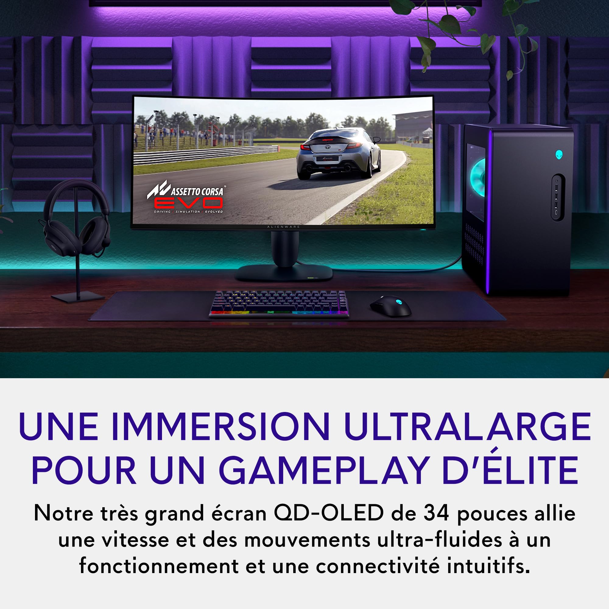 Alienware 34" AW3425DW Curved-240Hz-Mon