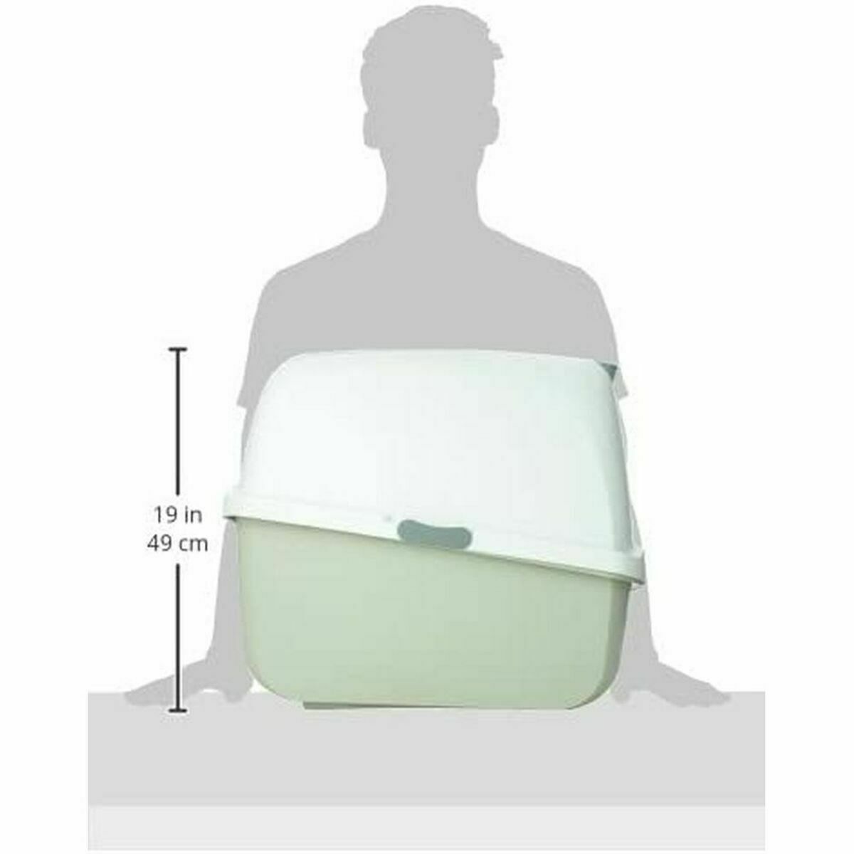 Bac à litière pour chats Catit Gris Couvercle amovible