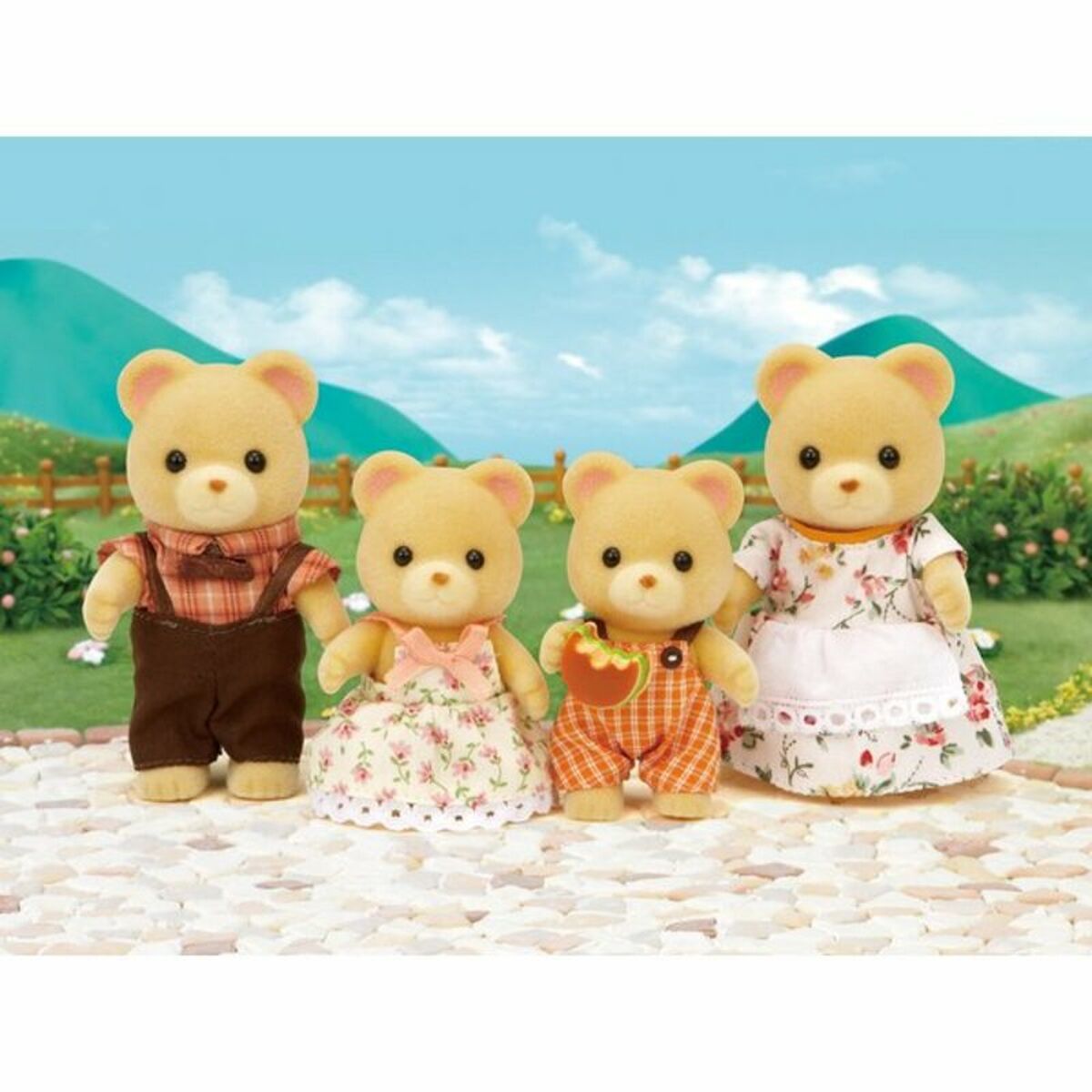 Ensemble de poupées Sylvanian Families Bear family