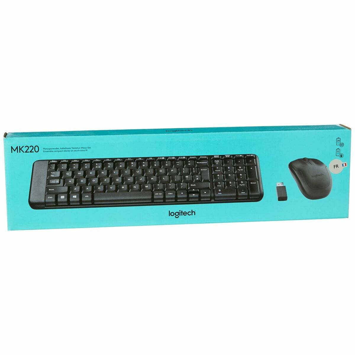 Clavier Logitech 920-008318 Noir Espagnol Qwerty