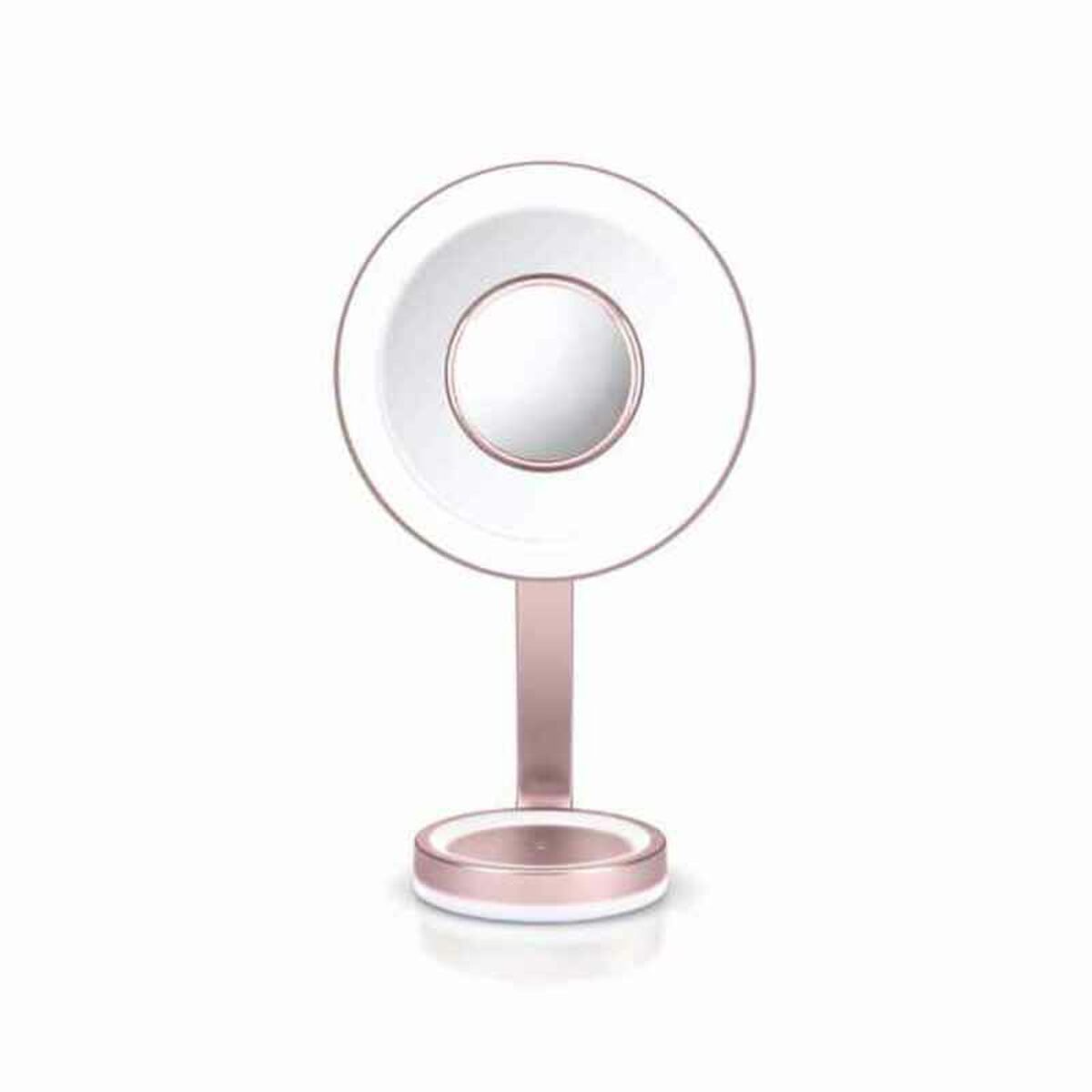 Miroir Grossissant avec LED Babyliss 9450E Rose