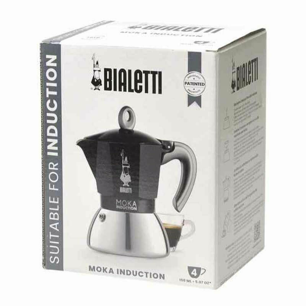 Cafetière Italienne Bialetti 0006934/NP Noir Aluminium